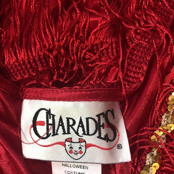 NWT Charades Fashion Flapper Halloween Costume Women’s Small Bonus Accessories - Picture 13 of 16